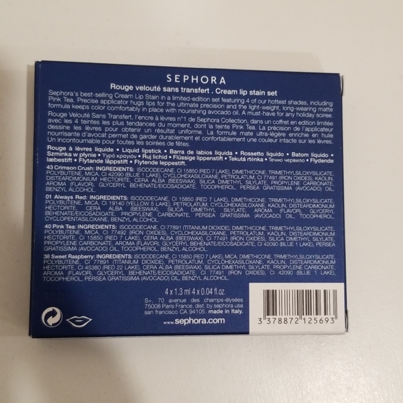 SOLD Sephora Collection Mini Cream Lip Stain Set - Picture 4 of 4